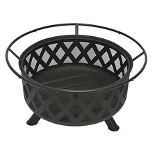 Load image into Gallery viewer, 24" Steel Lattice Wood Burning Fire Pit - Bond