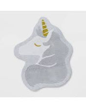 Load image into Gallery viewer, 38" x 30" Unicorn Bath Rug - Pillowfort