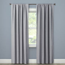 Load image into Gallery viewer, 63" X 50" Henna Blackout Curtain Panel Gray - Project 62