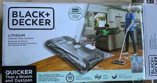 Black + Decker Floor Sweeper, 50 Minute Runtime - White – Brands 4