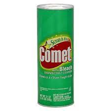 Comet with Bleach Disinfectant Cleaner Scratch Free - 21oz