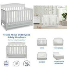 Load image into Gallery viewer, Copy of Delta Children Emerson 4-in-1 Convertible Crib - Bianca