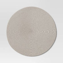 Load image into Gallery viewer, Polyround Charger Placemat Light Gray - Threshold