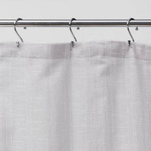 Load image into Gallery viewer, Tonal Striped Shower Curtain Gray - Threshold
