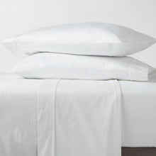 Load image into Gallery viewer, Twin 300 Thread Count Ultra Soft Fitted Sheet White - Threshold