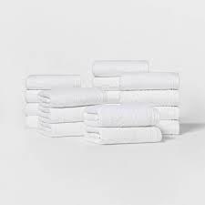 WashCloth Set White 18pk - Room Essentials
