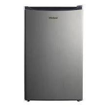 Load image into Gallery viewer, Whirlpool 4.3 cu ft Mini Refrigerator Stainless Steel