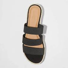 Load image into Gallery viewer, Women's Florence Sporty Platform Sandals - Universal Thread Black 9
