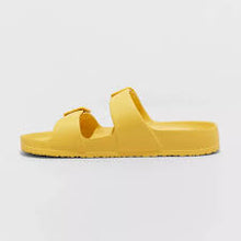 Load image into Gallery viewer, Women's Neida EVA Two Brand Slide Sandals - Yellow 8