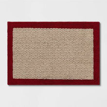 Load image into Gallery viewer, 1&#39;8&quot; X 2&#39;6&quot; Madison Border Washable Accent Rug Red - Threshold
