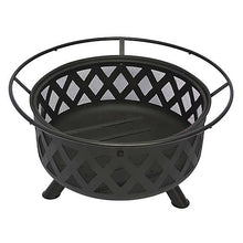 Load image into Gallery viewer, 24&quot; Steel Lattice Wood Burning Fire Pit - Bond
