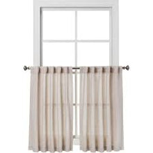 Load image into Gallery viewer, 42&quot; x 36&quot; Curtain Tier Bonaire Beige - Threshold

