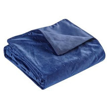 Load image into Gallery viewer, 48&quot; x 72&quot; Cover for Weighted Blanket Navy - Tranquility
