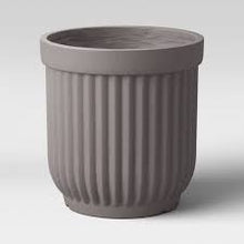 Load image into Gallery viewer, 4&quot; Resin Planter Gray - Threshold
