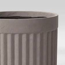 Load image into Gallery viewer, 4&quot; Resin Planter Gray - Threshold
