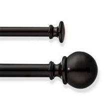 Load image into Gallery viewer, 66&quot; - 120&quot; Double Rod Ball Oil Rubbed Bronze - Threshold
