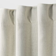 Load image into Gallery viewer, 95&quot; X 50&quot; Aruba Linen Blackout Curtain Panel Sour Cream - Threshold
