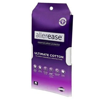 AllerEase Ultimate Comfort Breathable Pillow Protector - White (King)