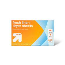 Dryer Sheets Fresh Linen - 250ct - up & up