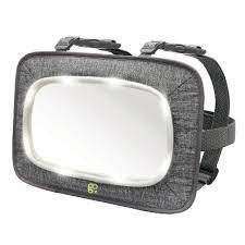 GO by Goldbug Light Up Mirror For Rear and Forward Facing Car Seats