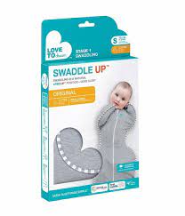 Love to Dream Swaddle Wrap Up Original - Gray Small