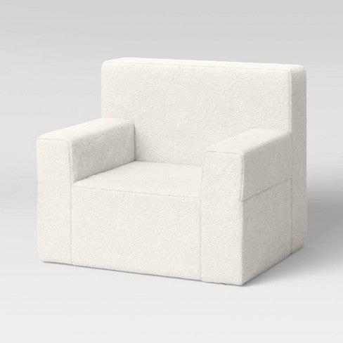 Modern Chair Cream Sherpa - Pillowfort