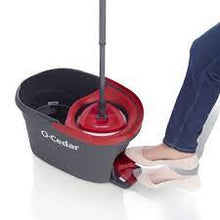 Load image into Gallery viewer, O-Cedar EasyWring Spin Mop &amp; Bucket System
