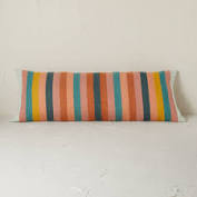 Oblong Oversized Woven Stripe Decorative Throw Pillow - Threshold