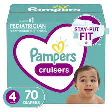 Pampers Cruisers Diapers Super Pack - Size 4 (70ct)