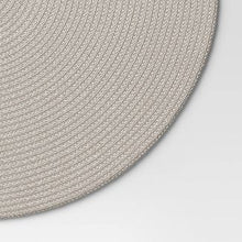 Load image into Gallery viewer, Polyround Charger Placemat Light Gray - Threshold
