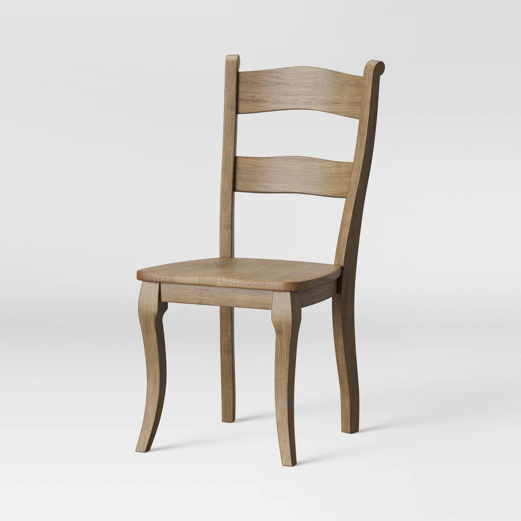 Set of 2 Cloverhill Farmhouse Dining Chair Natural - Threshold