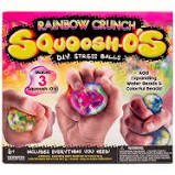 Squoosh-O's Rainbow Crunch Stress Ball Kit