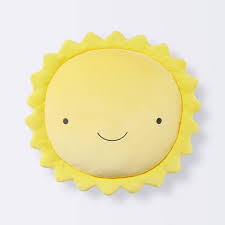 Throw Pillow - Cloud Island Sunshine Yellow