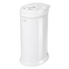 Ubbi Steel Diaper Pail - White