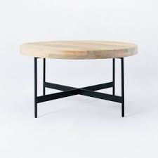 Villa Park Round Wooden Coffee Table - Threshold designed with Studio McGee
