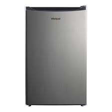 Whirlpool 4.3 cu ft Mini Refrigerator Stainless Steel