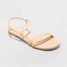 Women's Kaia Strappy Sandals - Tan 8.5