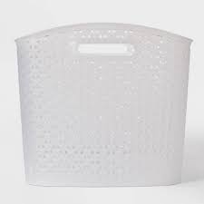 Y-Weave XL Curved Decorative Storage Basket Translucent - Room Essentials