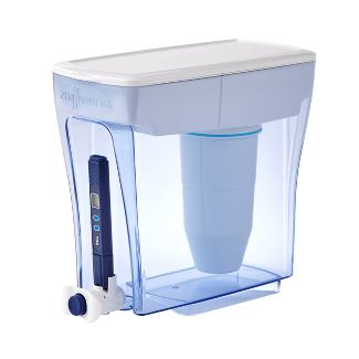 ZeroWater 20 Cup Water Pitcher with Ready-Pour + Free Water Quality Meter